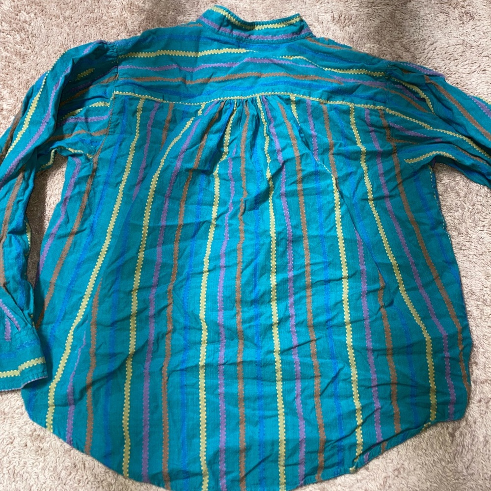 Vintage Ll Bean Button Down Blouse - image 6